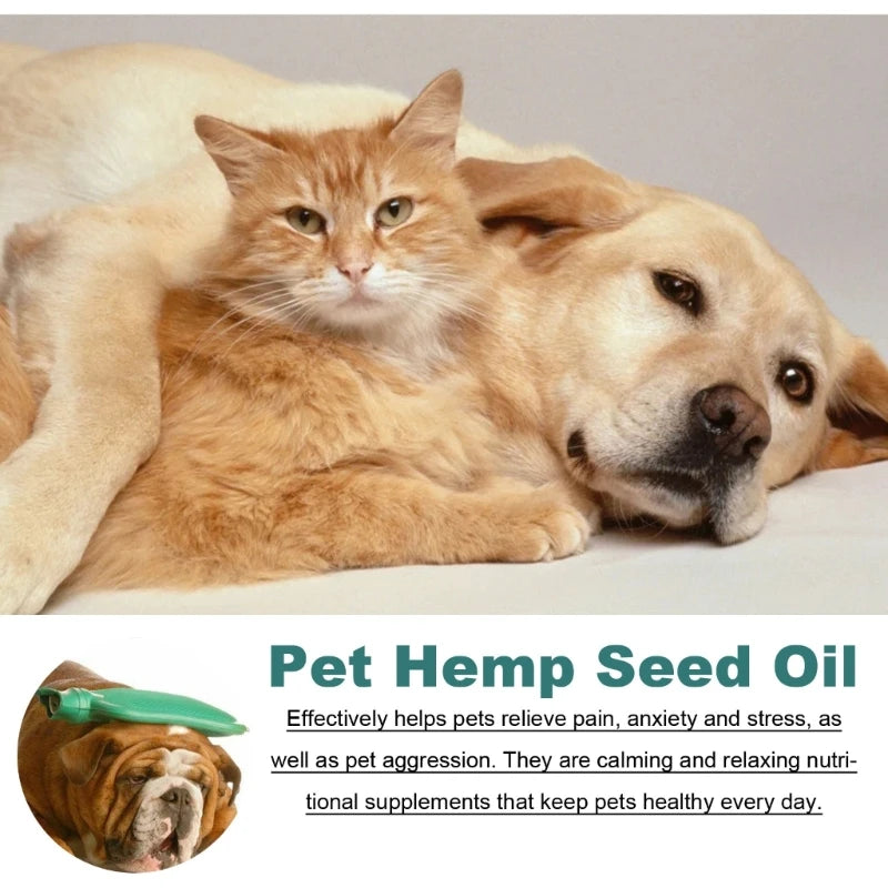 Hemp-Seed Oil High Potency 30ml for Dogs and Cats