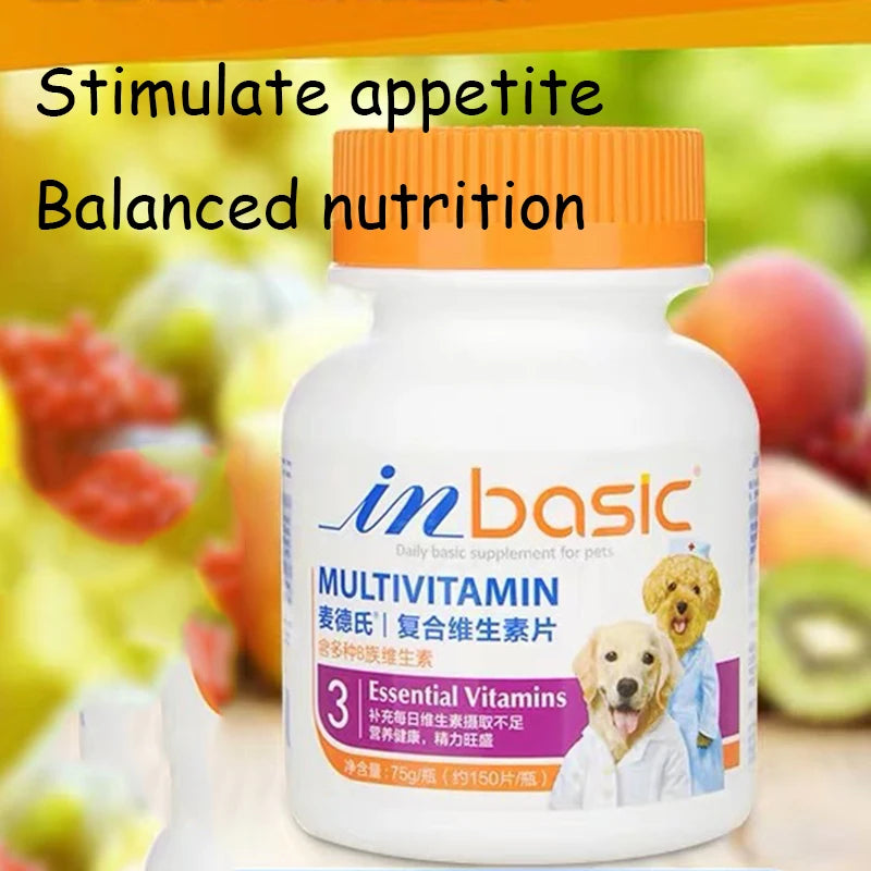 Dog Multivitamin Nutritional Supplements Essential Vitamins