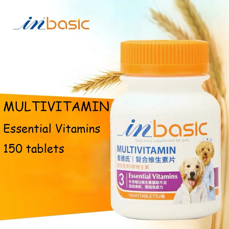 Dog Multivitamin Nutritional Supplements Essential Vitamins