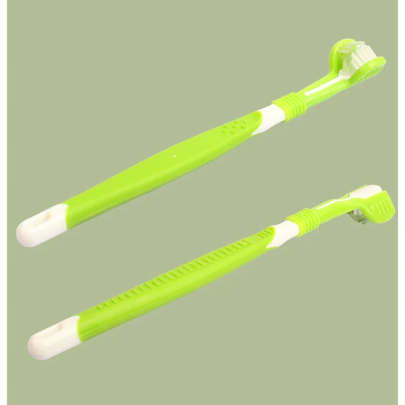 Pet Toothbrush 3-Sided
