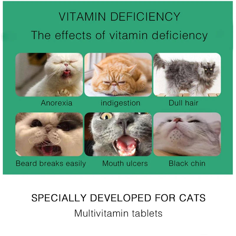 Cat Multivitamin Cat Tablets